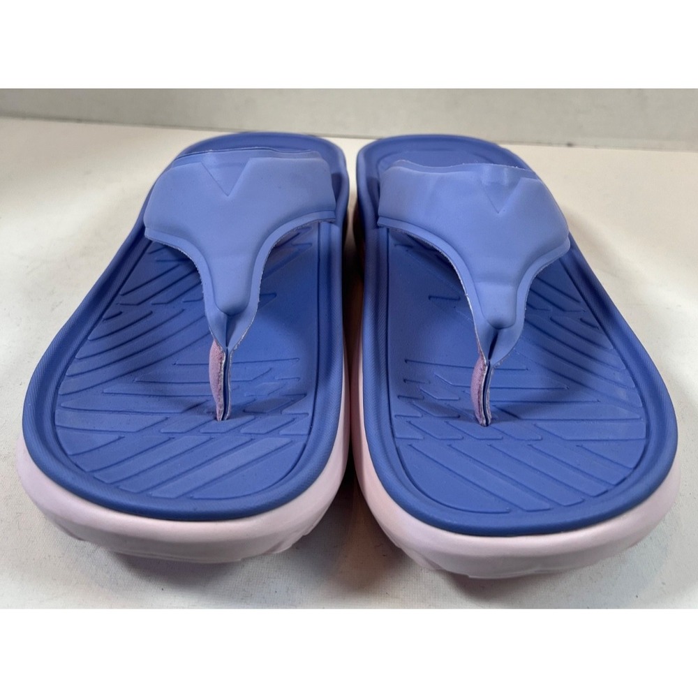 Vionic Sandals Unisex Size M9.5 W11 Purple Restore Thong Recovery Orthotic Shoes - Picture 4 of 6